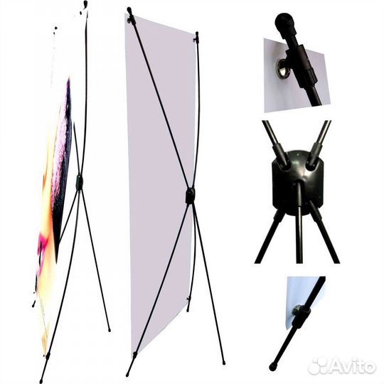 Х банер, ролл ап под ключ