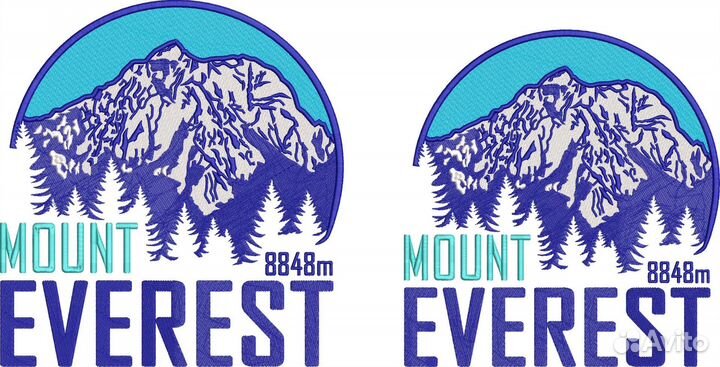 Машинная вышивка/Вышивка шевронов на заказ