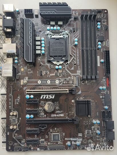 Материнская плата MSI Z270-A PRO