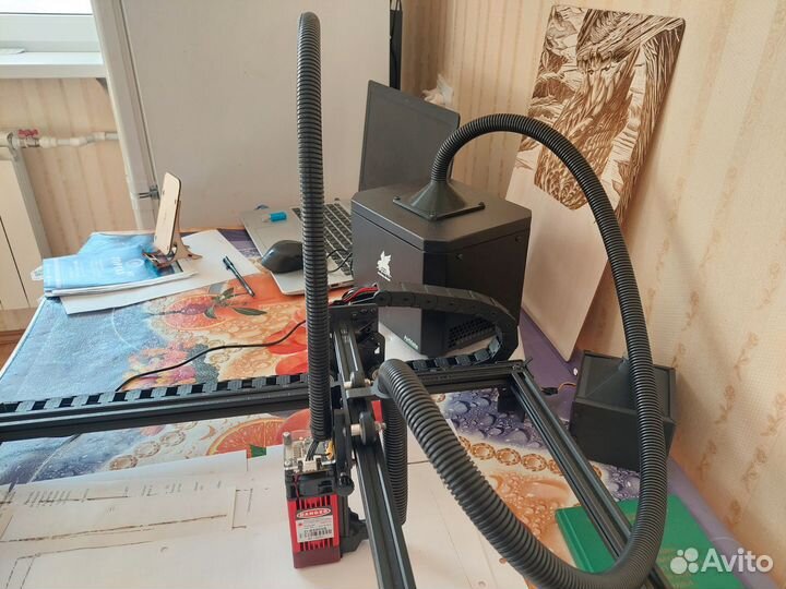 Лазерный гравировальный станок