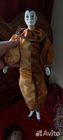 Кукла фарфор из Италии