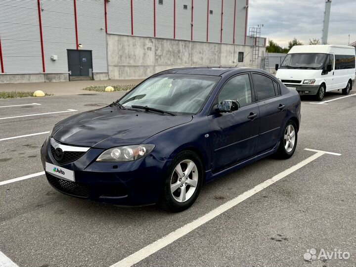 Mazda 3 1.6 МТ, 2005, 223 000 км