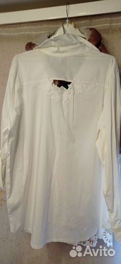 Блузка женская 52 54 белая