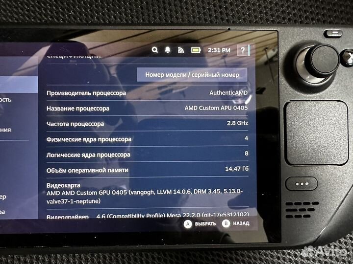 Steam Deck 256gb