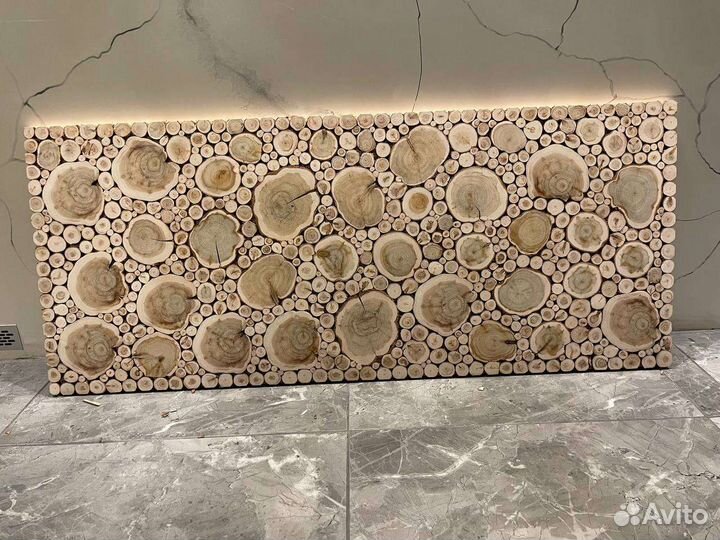 Панно из можжевельника