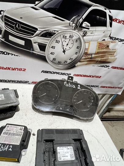 Блок Эбу skoda fabia 1.2 CGP