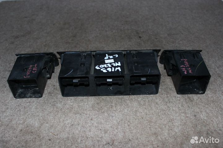 Дефлекторы воздушные Mercedes ML-Class W163