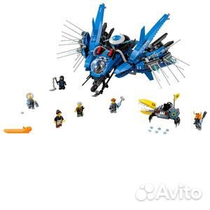 Конструктор lego The Ninjago Movie 70614 Самолет