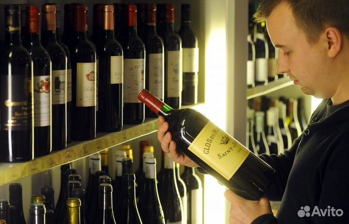 Продавец-кассир без опыта алкоголь