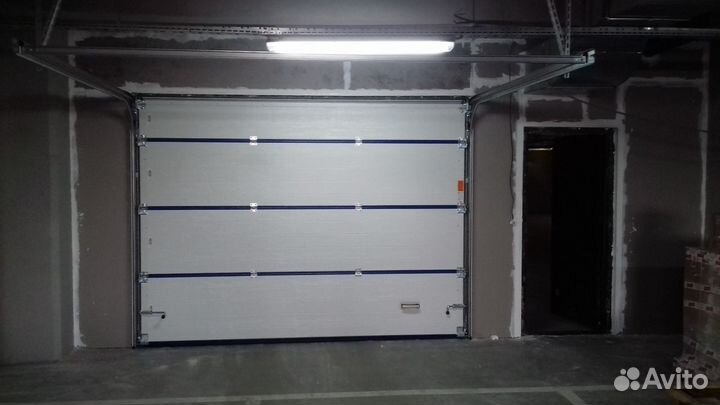 Секционные подъёмные гаражные ворота