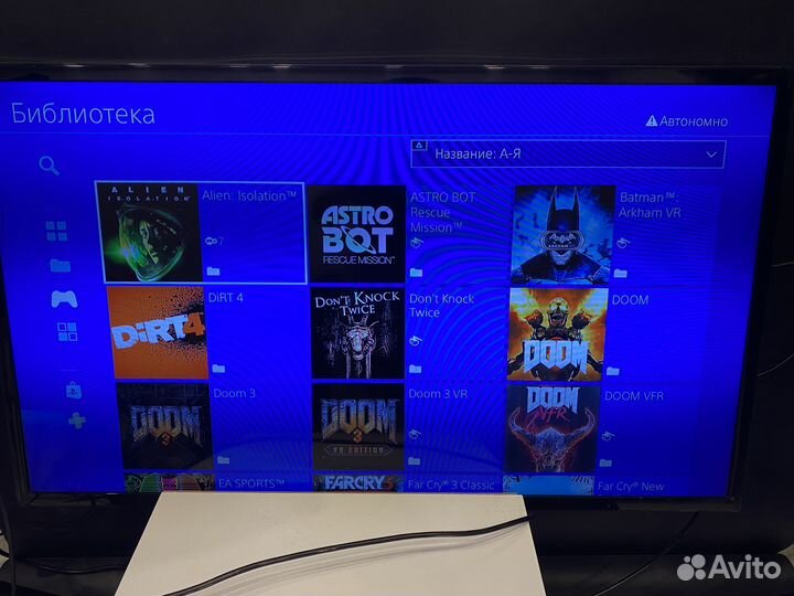 Sony playstation 4 slim + vr + мувы + 2 джойстика