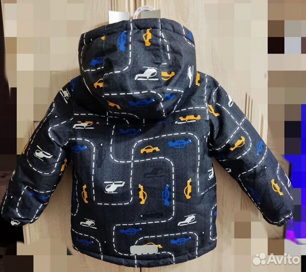 Деми/зима, Куртка+брюки, р.92 