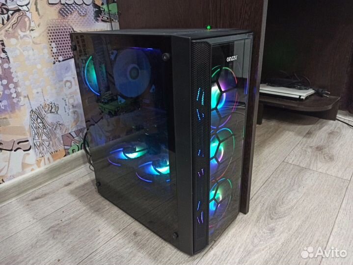 Игровой корпус для пк с RGB подсветкой