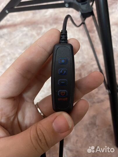 Кольцевая лампа со штативом