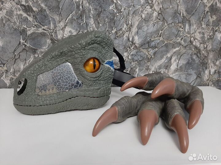 Маска динозавр Велоцираптор Парк Юрского Периода