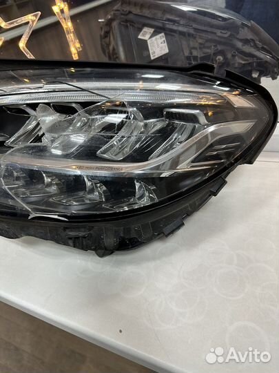 Mercedes c205 Фара Левая LED с Дефектом