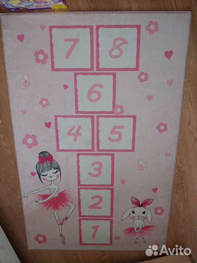 Ковер детский для девочки