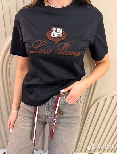 Шикарная женская футболка Loro Piana (люкс)
