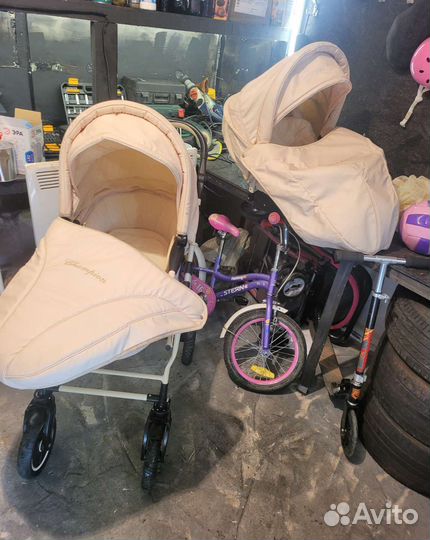 Коляска 2 в 1 adamex