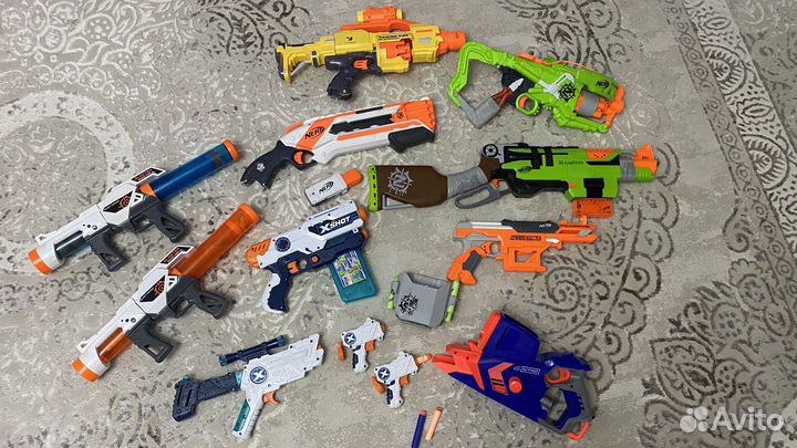 Нёрфы разные