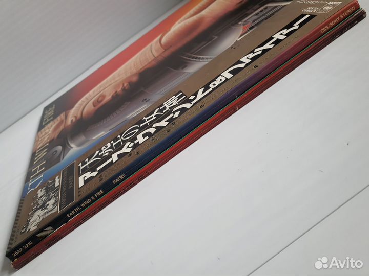 Винил. earth,wind & fire. Japan press