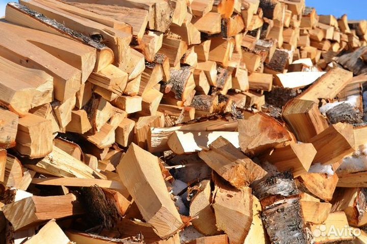 Хвойные дрова колотые