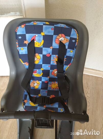 Детское велокресло заднее