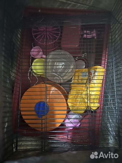 Клетка и декор