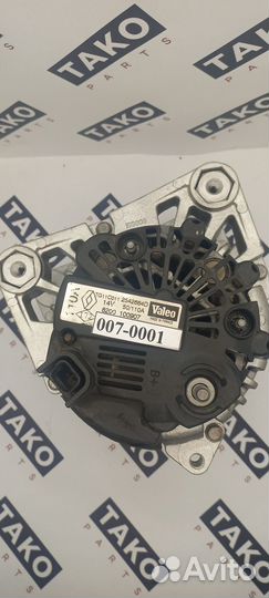 Генератор Рено дизель K9K 1,5л (007-0001)