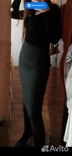 Юбка миди в обтяжку