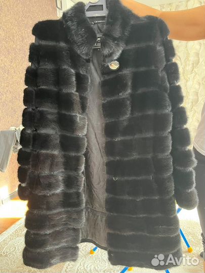 Шуба норковая 46 48 бу