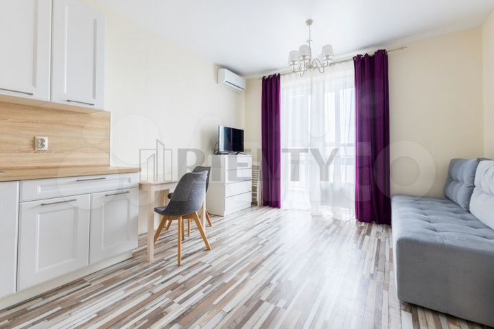 Квартира-студия, 25,5 м², 11/19 эт.