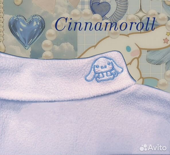 Флисовая водолазка cinnamoroll