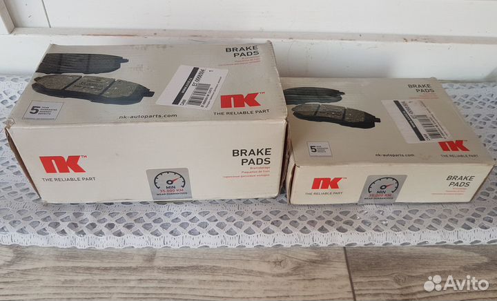 Тормозные колодки audi, seat, skoda, volkswagen