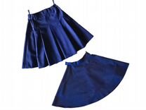 Школьная форма, юбка синяя для школы, р. 128