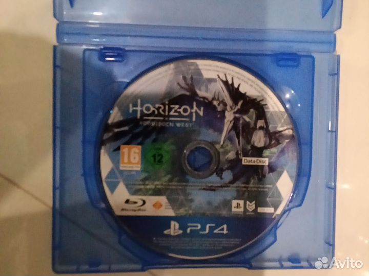 Диск на ps4 horizon forbidden west