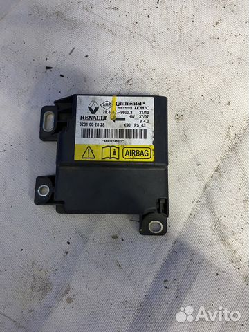 Блок управления airbag Renault logan 2009-2015