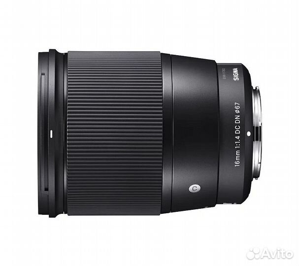 Объектив Sigma AF 16mm f/1.4 DC DN Contemporary Ca