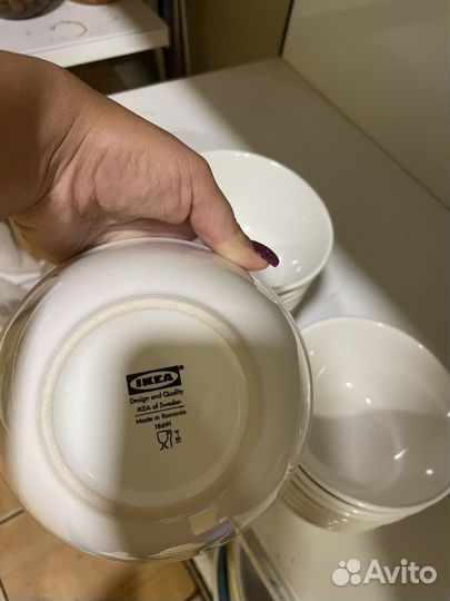 Посуда IKEA тарелки