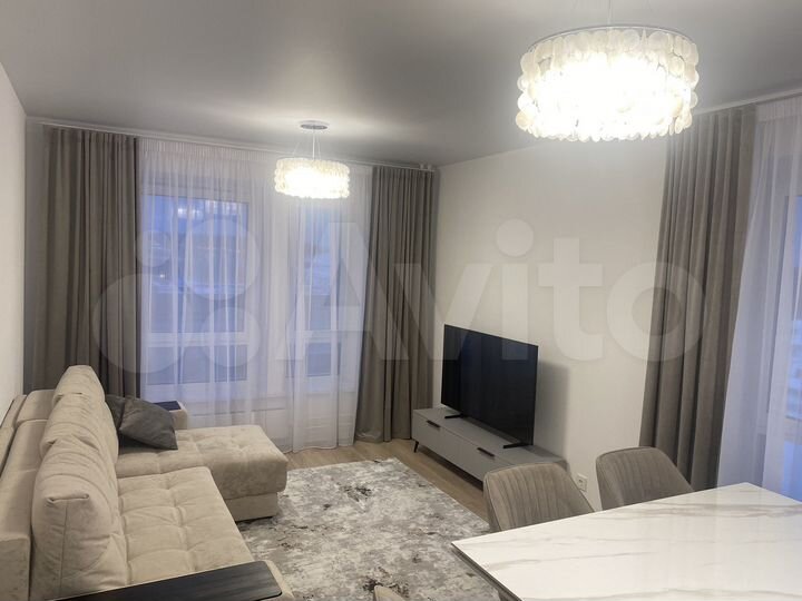 2-к. квартира, 54 м², 5/25 эт.