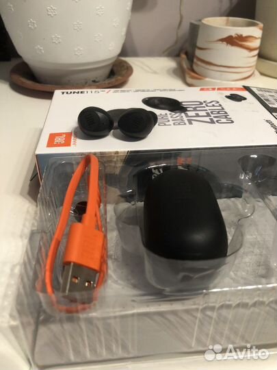 Беспроводные наушники jbl tune 115 tws