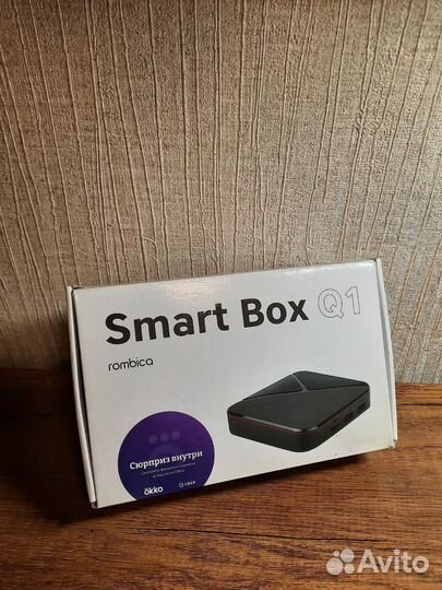 Smart tv приставка rombica