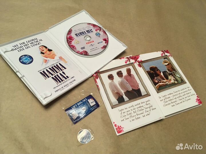 Mamma Mia The Movie: Gift DVD Box Set (подар.изд)