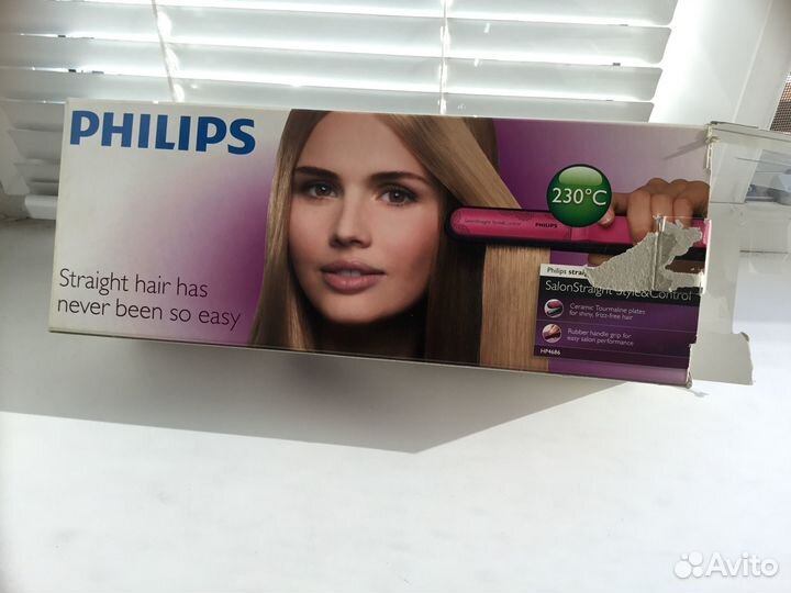 Выпрямитель (утюжок, стайлер) для волос Philips