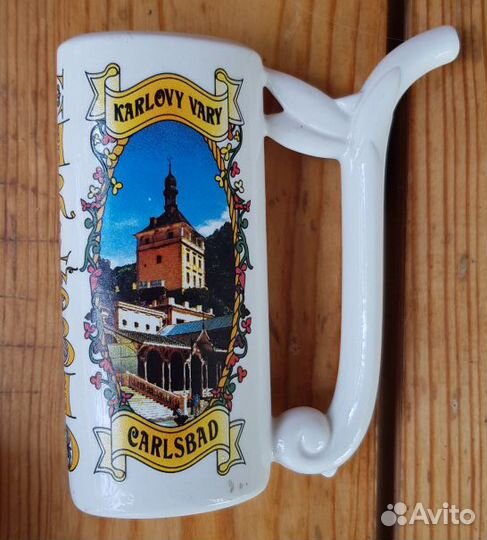 Бюветница, кружка для минеральной воды