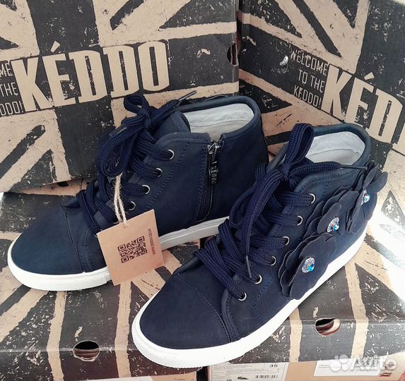 Keddo,ботинки новые,р.33,34,35