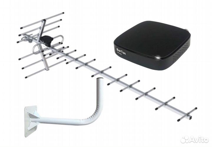 Комплект цифрового телевидения на 1 тв Меридиан-12