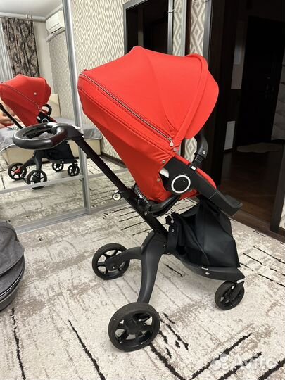 Коляска stokke xplory v6 2в1