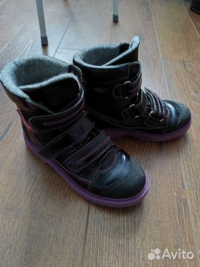 Ботинки кожа (весна) 35