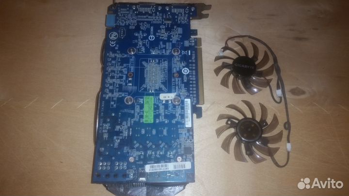 Видеокарта gigabyte Geforce GTX 560 Ti - нерабочая